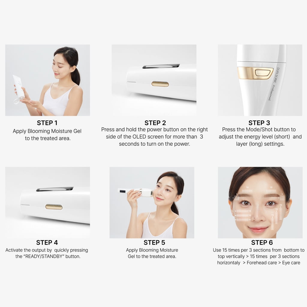 DUALSONIC Professional Gold HIFU Home Care Device – Deep Lifting & Skin Firming Technology