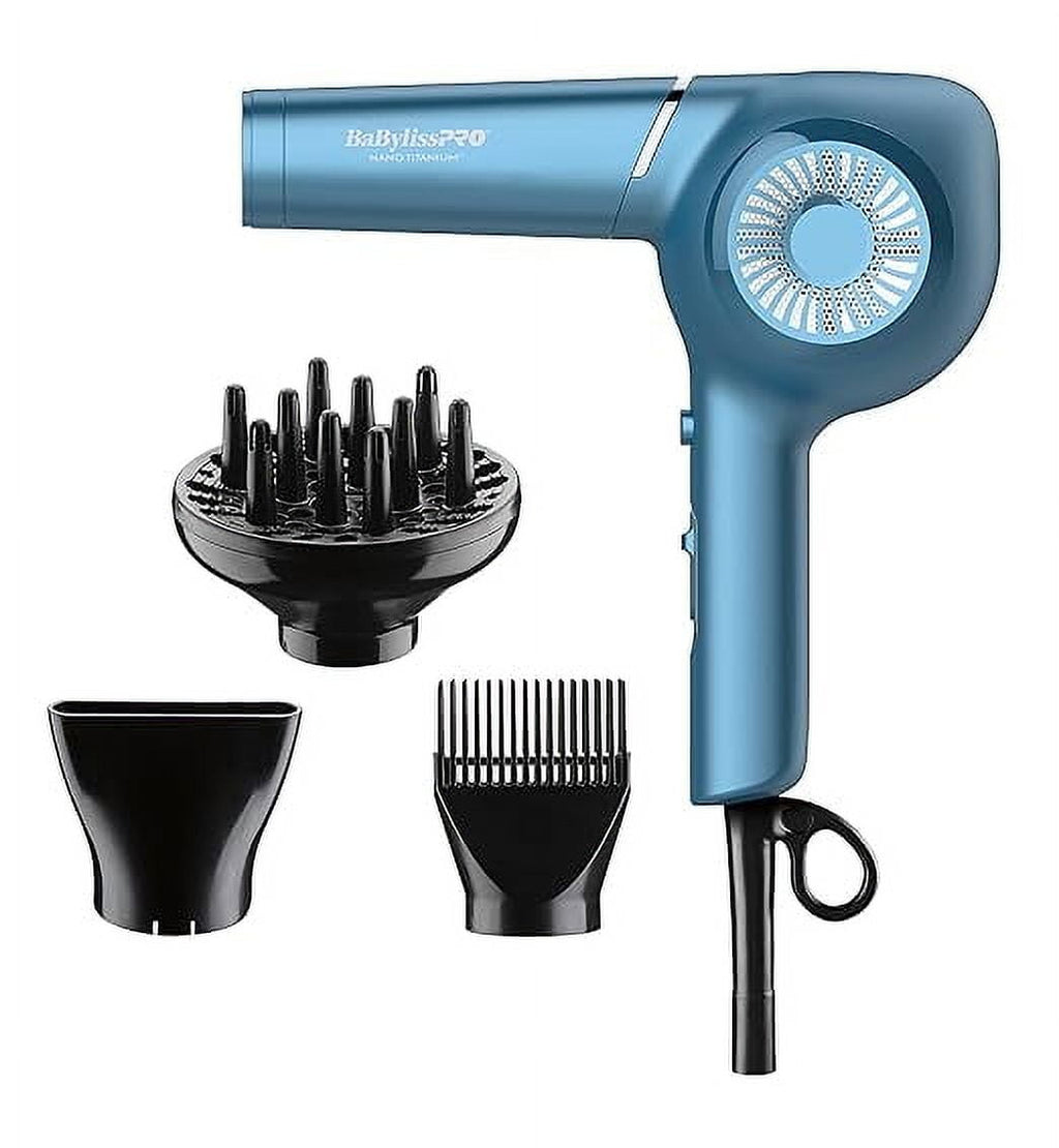 BaBylissPRO Nano Titanium Classic Pistol-Grip Professional Hair Dryer